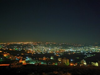 Fototapeta premium night city view