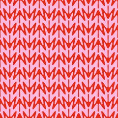 Monochrome Stylish Wavy Retro Zigzag Seamless Vector Pattern Perfect for Interior Design Allover Print