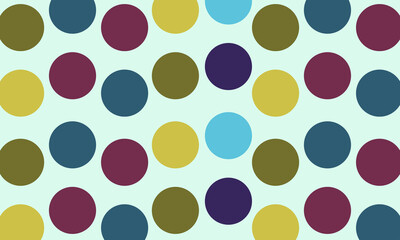 a background of a collection of colored circles