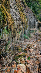 Wasserfälle Triefen in Österreichischen Alpen