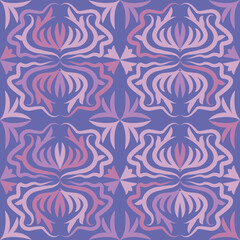 very peri ogee tiling seamless vector ornament