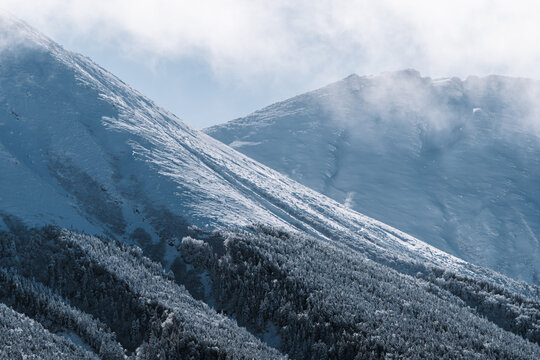 冬の御嶽山