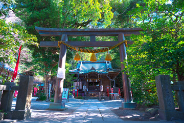鎌倉最古の厄除け神社として知られる、鎌倉市大町の神社、八雲神社