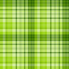 Seamless pattern in green colors for plaid, fabric, textile, clothes, tablecloth and other things. Vector image.