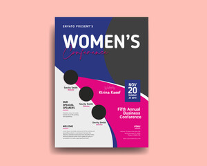 Women Conference flyer