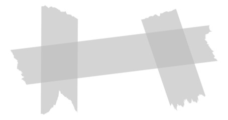 Fix tape patch of clear transparent ripped sticky stripes