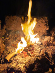 「焚き火」写真
