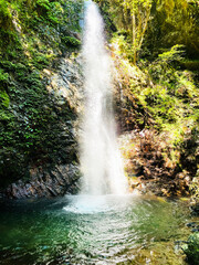 「払沢の滝」写真