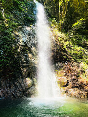 「払沢の滝」写真