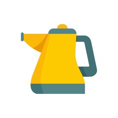 Duster steam cleaner icon flat isolated vector