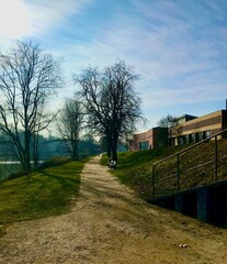 road in the countryside