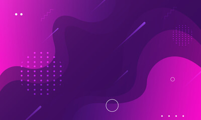 Liquid wave background with purple color background. Fluid wavy shapes. Eps10 vector