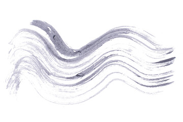 abstract acrylic watercolor paint brush stroke texture isolated on white background for logo and banner. design, creative, and illustration.