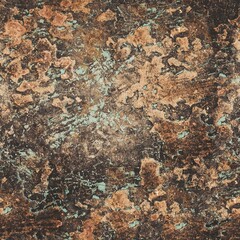 Orange seamless grunge texture. Abstract chaotic background. Sample for creating a large seamless surface