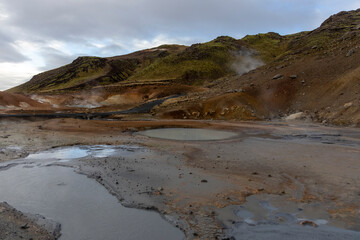 Krysuvik Geothermal Area Iceland