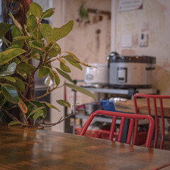 한적한 인테리어 이쁜 시골가 식당 