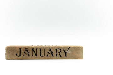 【カレンダー】1月・JANUARY【スケジュール】 - obrazy, fototapety, plakaty