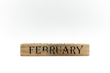 【カレンダー】2月・FEBUARY【スケジュール】 - obrazy, fototapety, plakaty