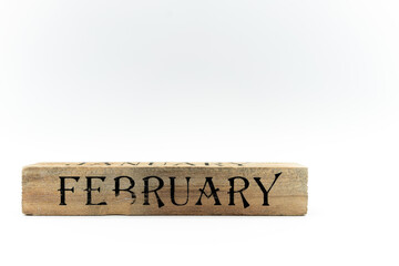 【カレンダー】2月・FEBRUARY【スケジュール】 - obrazy, fototapety, plakaty