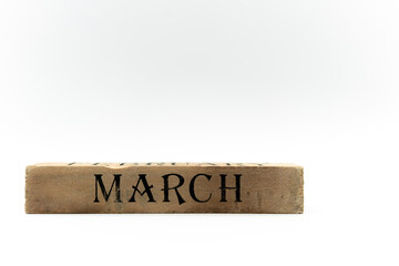 【カレンダー】3月・MARCH【スケジュール】 - obrazy, fototapety, plakaty