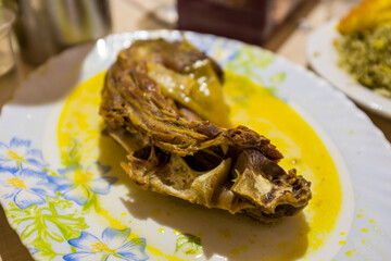 Grilled lamb in Iran