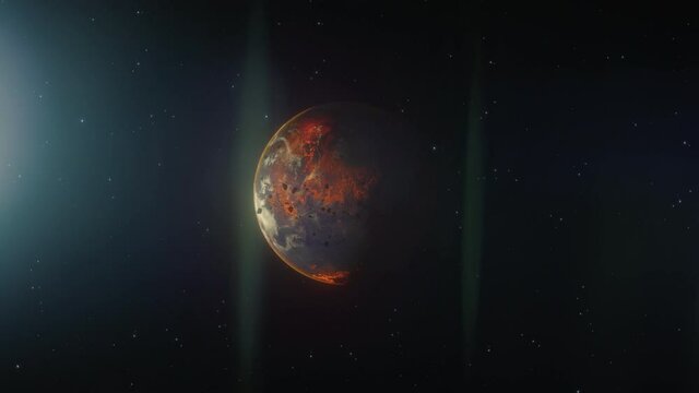 New Planet Formation In Solar System. Diverging between asteroids.