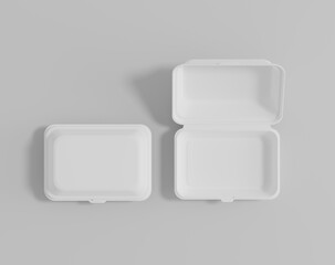 Eco-friendly square food package 