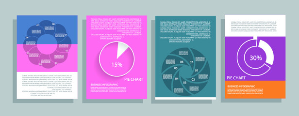 Cards for business data visualization