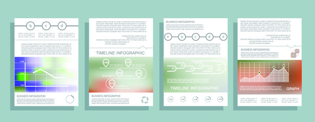 Cards for business data visualization