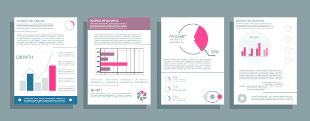 Cards for business data visualization