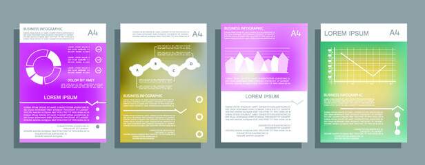 Cards for business data visualization