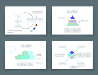 Cards for business data visualization