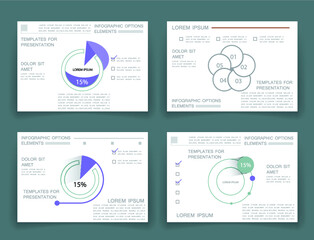 Cards for business data visualization