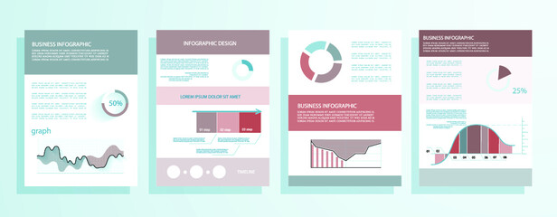 Cards for business data visualization
