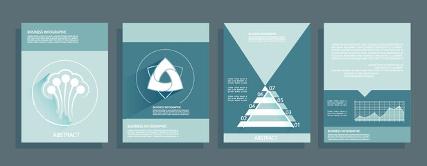 Cards for business data visualization