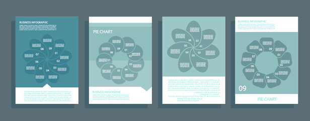 Cards for business data visualization