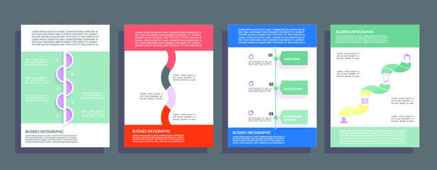 Cards for business data visualization