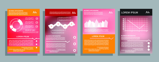 Cards for business data visualization