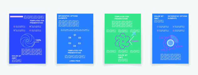 Cards for business data visualization