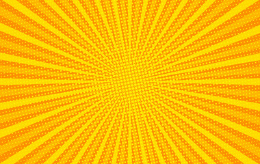 Pop art background, stylish design element. Vector poster drawing in retro comic style.