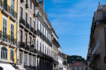 Fototapeta na wymiar Lissabon Fassaden