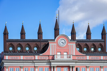 Rostock Town Hall, Mecklenburg-Western Pomerania, Germany