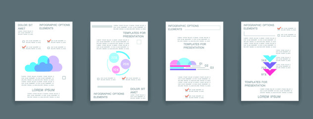 Cards for business data visualization