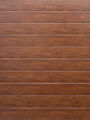 Wood texture with horizontal lines. Wooden board, wall or door to be used as a background resource. Beautiful brown coloured wood.