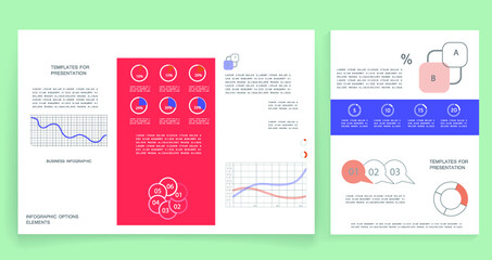 Cards for business data visualization
