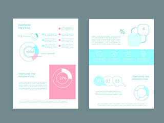 Cards for business data visualization