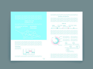 Cards for business data visualization