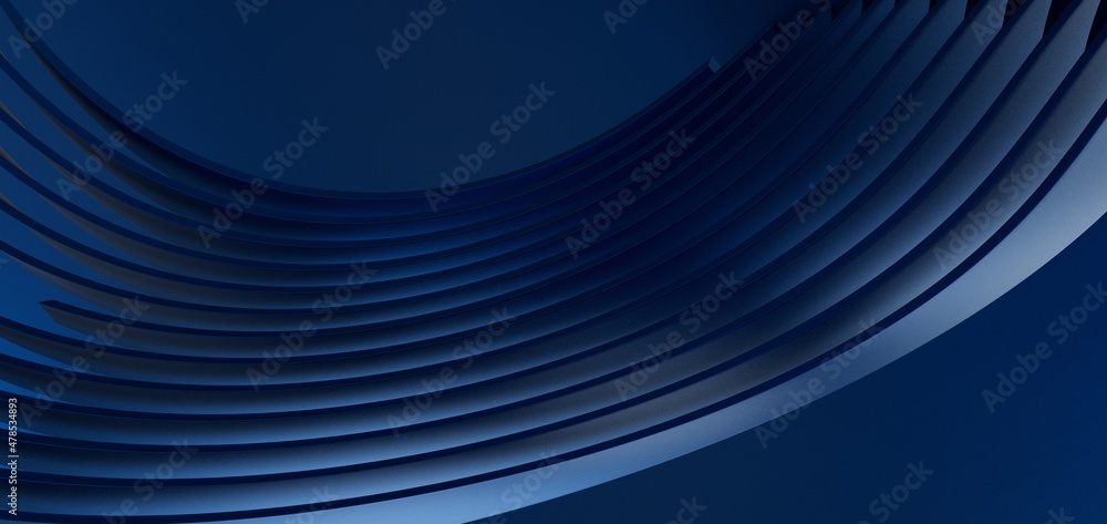 Poster modern abstract blue transparent crystal pattern background template