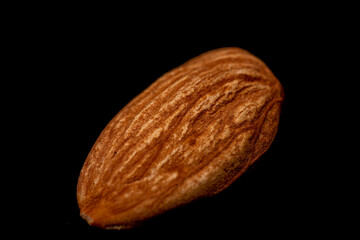 almonds, macro almonds, almonds at a very high magnification,
