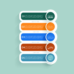 Template for your project, options for presentations